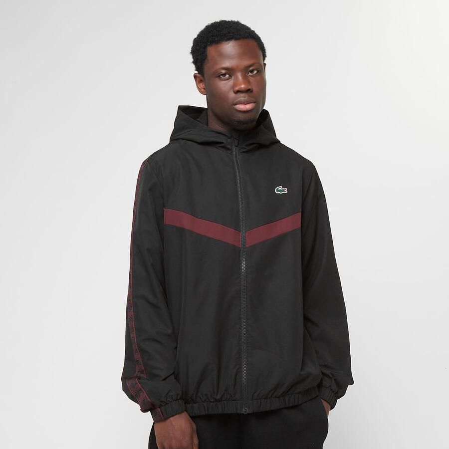 Lacoste Tennis Monogram Trackjacket men Trainingspakken zwart Maat XXL Kleding - Foto 3