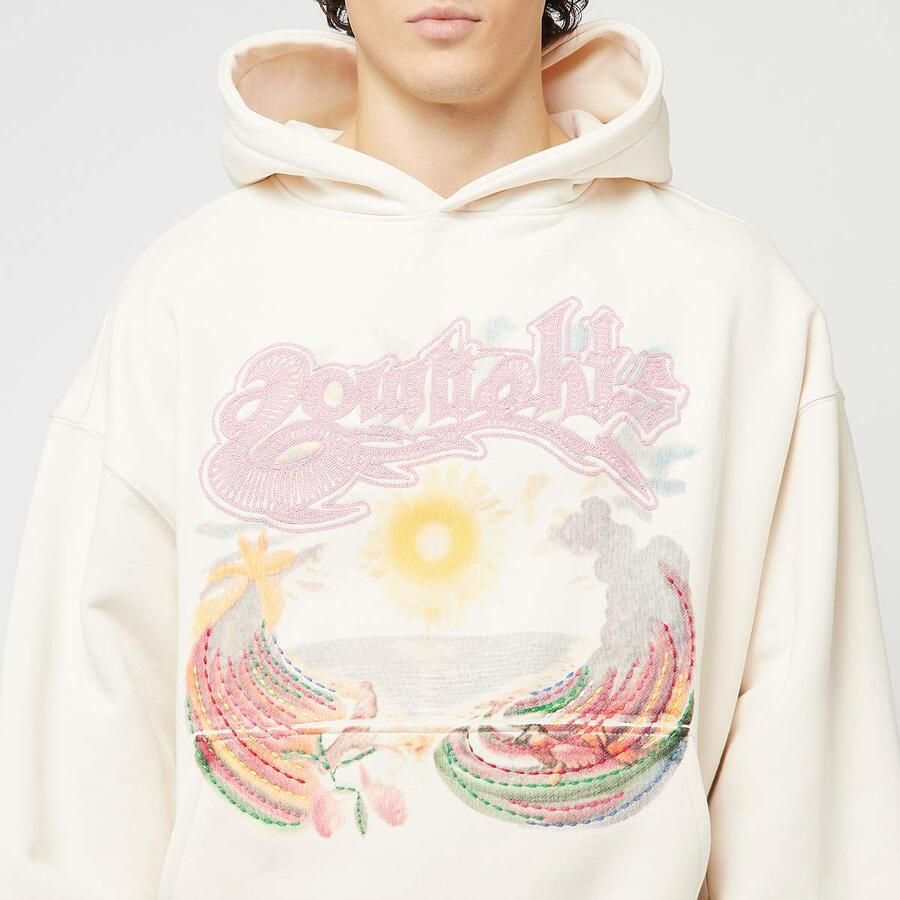 Low Lights Studios Sangunie Paradise Hoodie Ecru Men Hoodies & Sweaters beige Maat XL Kleding - Foto 2