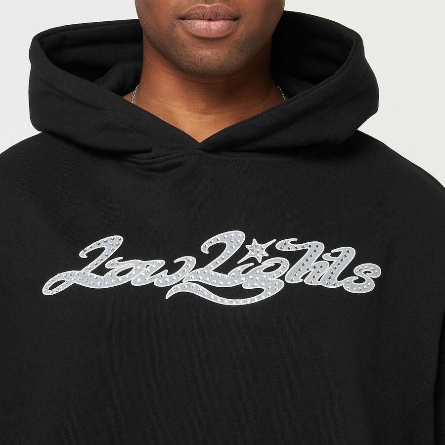 Low Lights Studios Shining Hoodie Men Hoodies & Sweaters zwart Maat XL Kleding