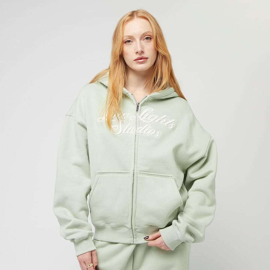 Low Lights Studios Shutter Zip Hoodie Avalanche Wo Hoodies & Sweaters groen Maat XS Kleding - Foto 3