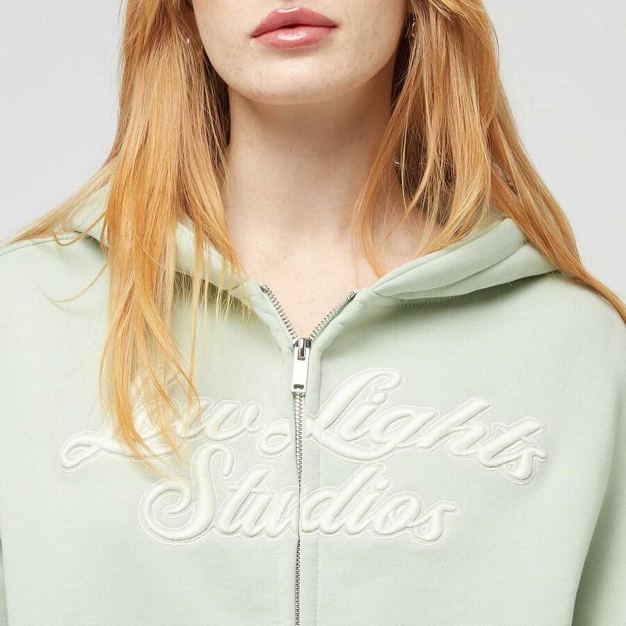 Low Lights Studios Shutter Zip Hoodie Avalanche Wo Hoodies & Sweaters groen Maat XS Kleding - Foto 2