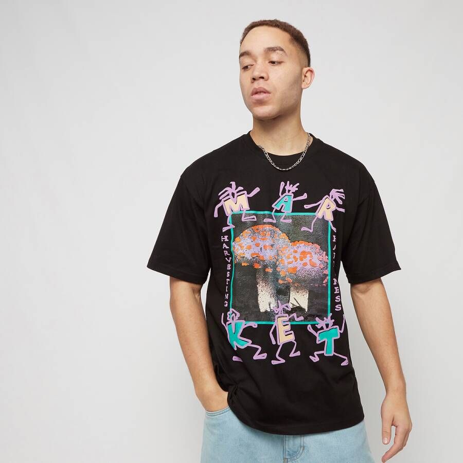 MARKET Mycology T-shirt T-shirts Kleding black maat: S beschikbare maaten:S
