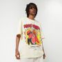 Market Heren Unholy Jumper Tee Cream T-Shirt Beige Heren - Thumbnail 1