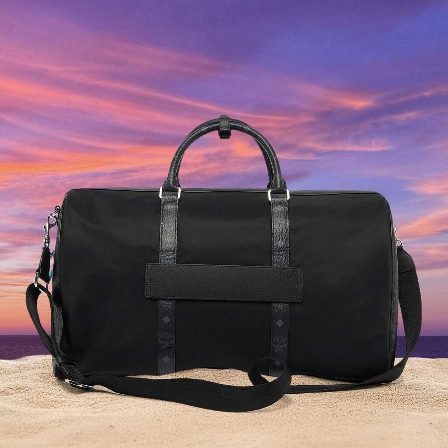 MCM x SNIPES Ottomar Weekender Large Unisex Sporttassen & Gymbags zwart Maat ONE SIZE Accessoires - Foto 2