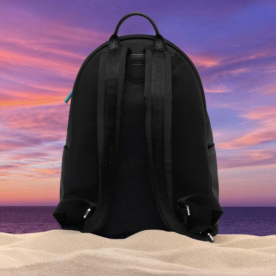 MCM x SNIPES Stark Backpack Medium Unisex Rugzakken zwart Maat ONE SIZE Accessoires - Foto 2