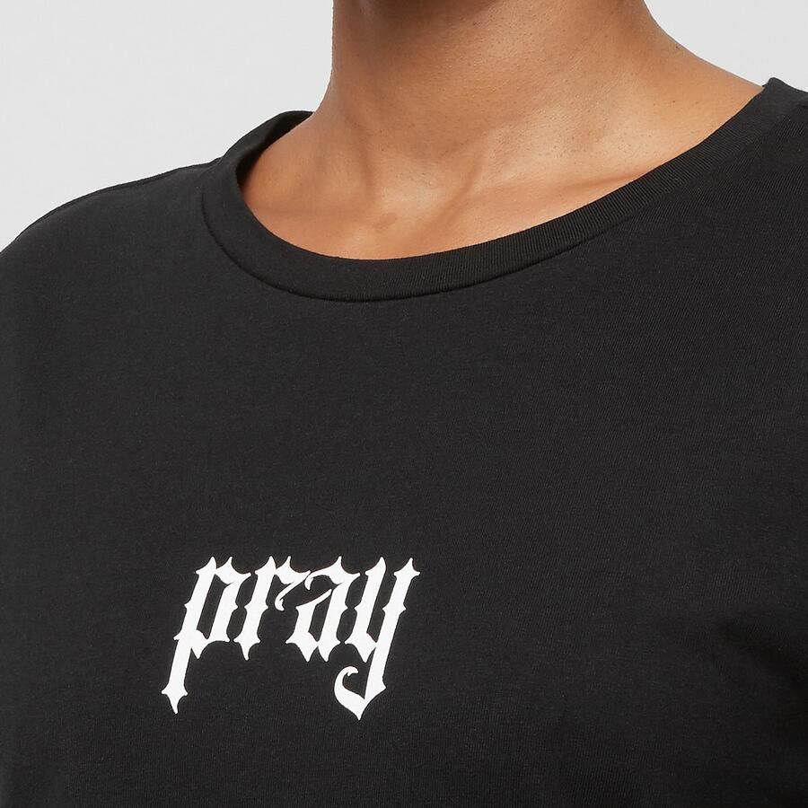 Miss Tee Praying Hands Dress Women Jurken & Rokken zwart Maat XS Kleding