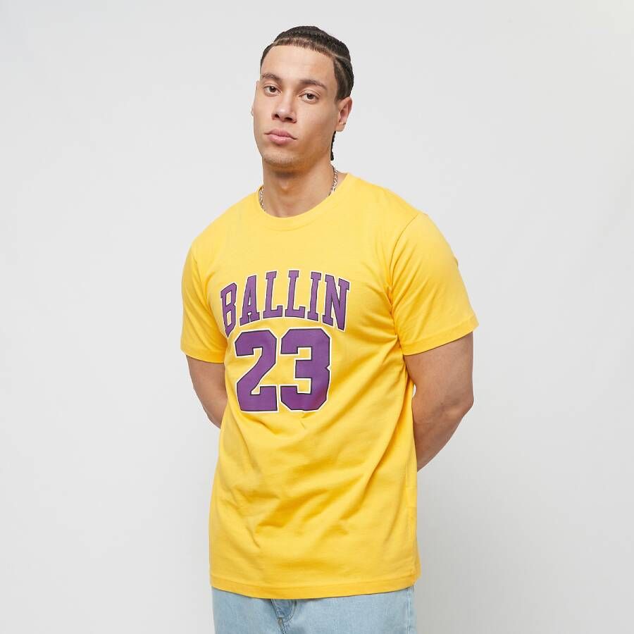 Mister tee Ballin 23 T-shirts Kleding yellow maat: XS beschikbare maaten:XS S M L XL XXL