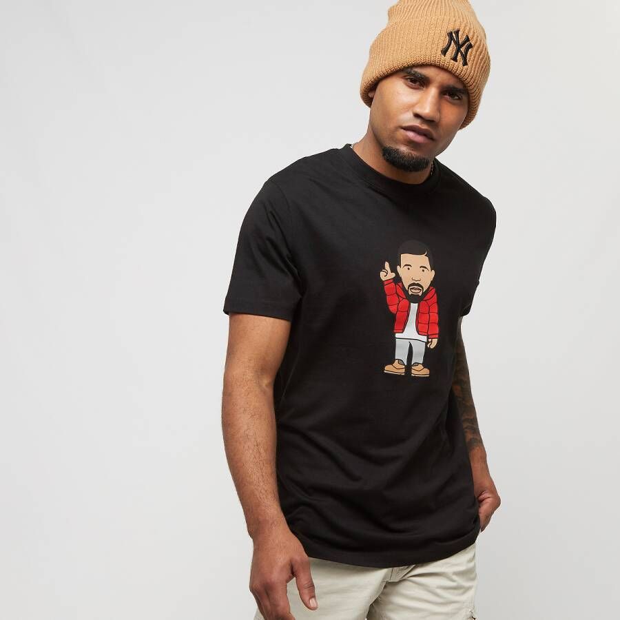 mister tee Kanada Sketch Tee T-shirts Kleding Black maat: L beschikbare maaten:XS S M L XL XXL