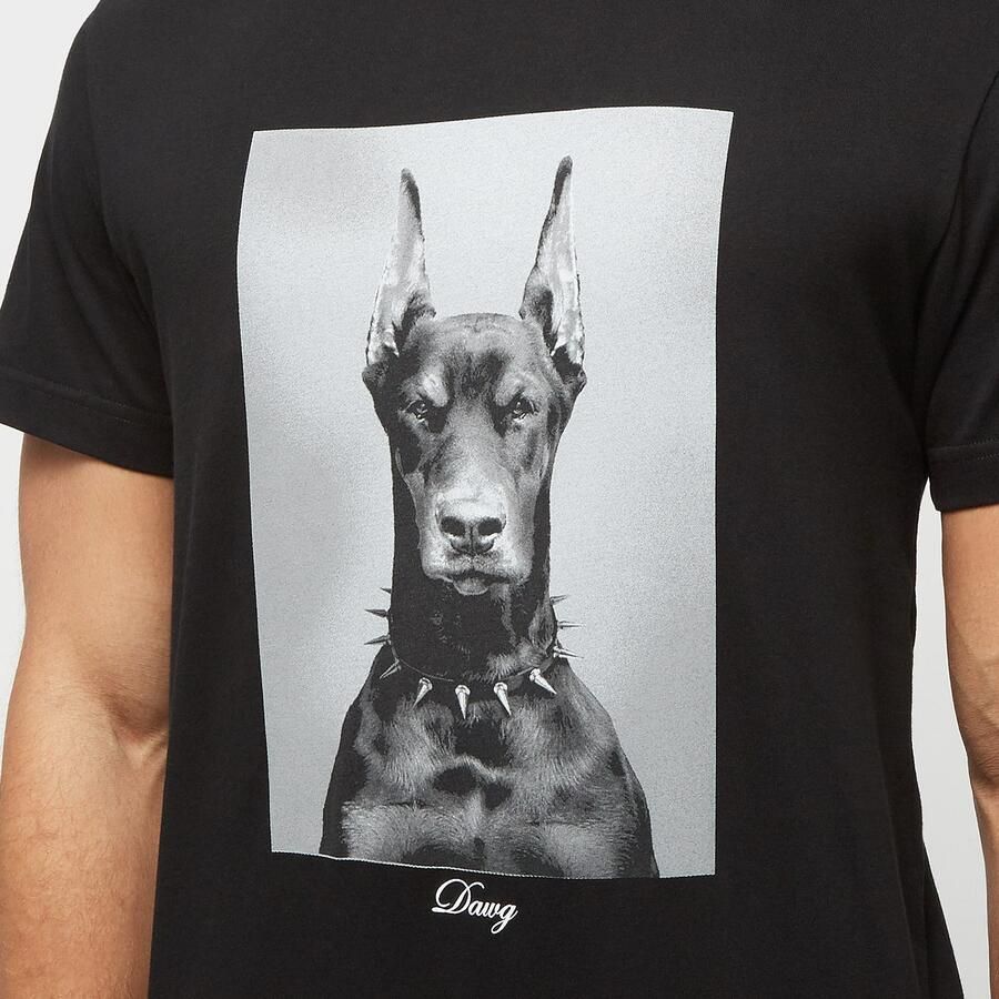 Mister tee Dawg Tee T-shirts Heren Black maat: XXL beschikbare maaten:XS S M L XL XXL