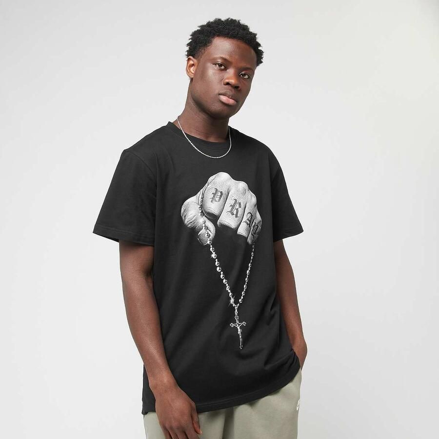 Mister tee Faith Meets Strength Men T-Shirts & Polo's zwart Maat XXL Kleding - Foto 3