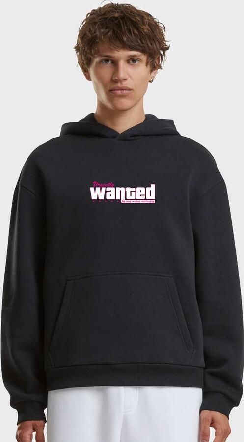 Mister tee Heat Is On Fluffy Hoody Men Hoodies & Sweaters zwart Maat XXL Kleding - Foto 2