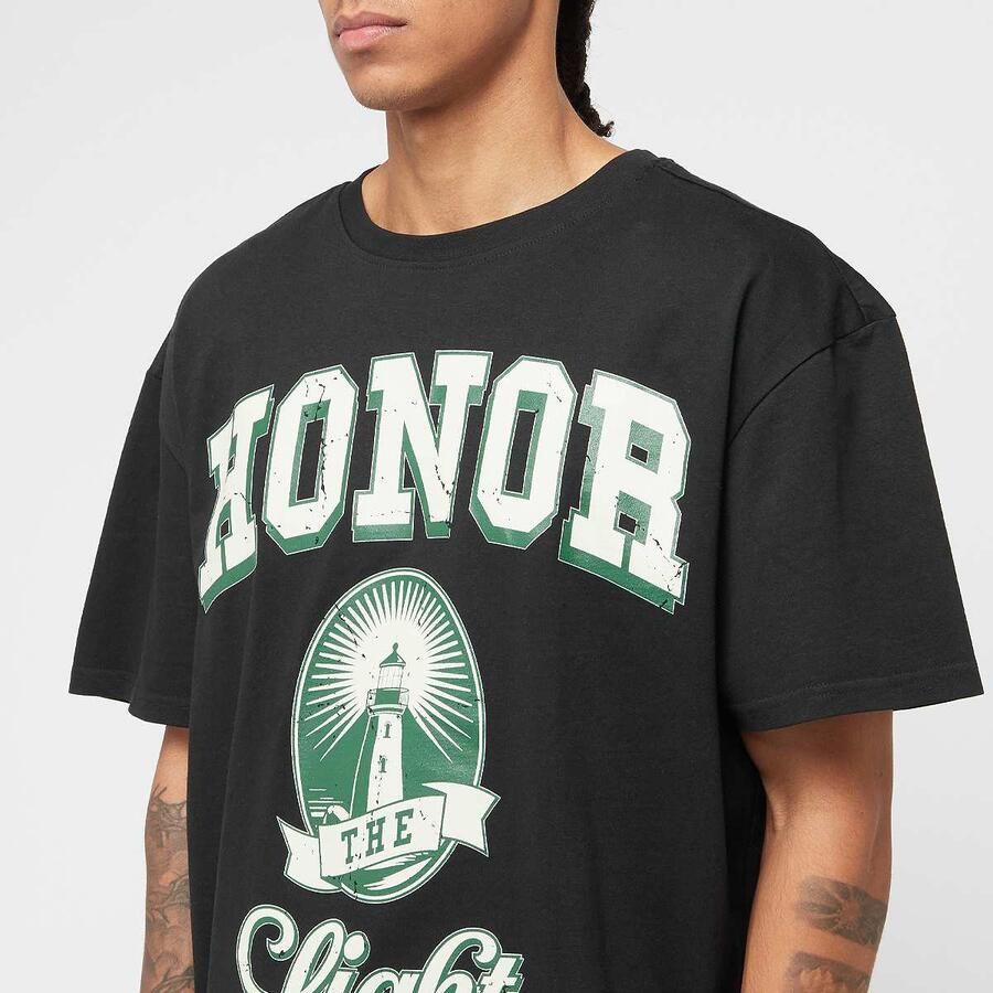 Mister tee Honor The Light Oversize Men T-Shirts & Polo's zwart Maat XXL Kleding - Foto 2