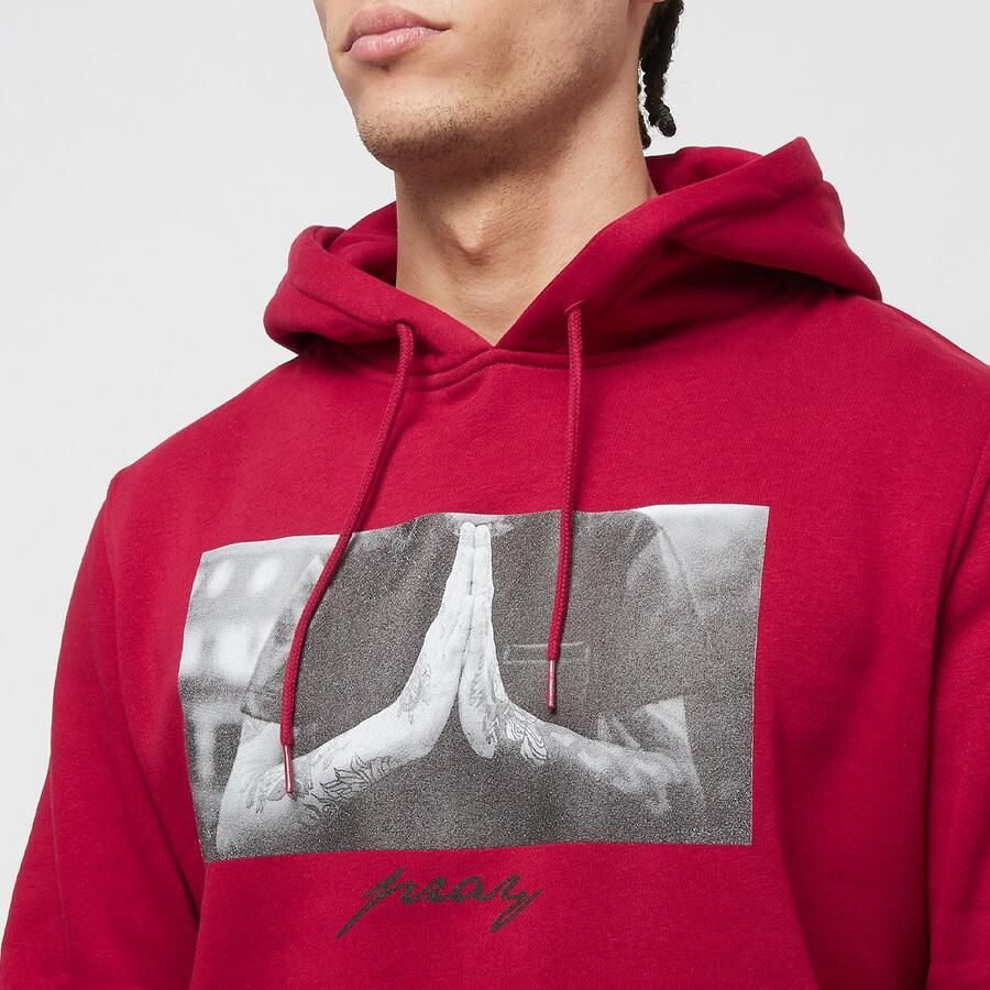 Mister tee Hooded-sweatshirt Pray Hoodies Kleding ruby maat: XS beschikbare maaten:XS S M L XL - Foto 2
