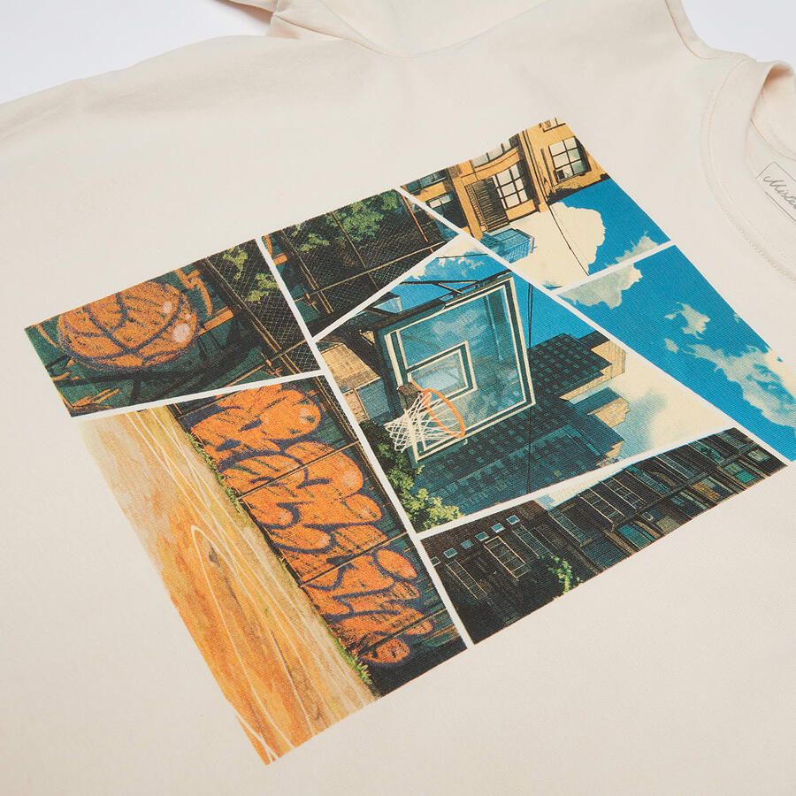 Mister Tee Kids Basketball Comic Unisex T-Shirts beige Kleding - Foto 2