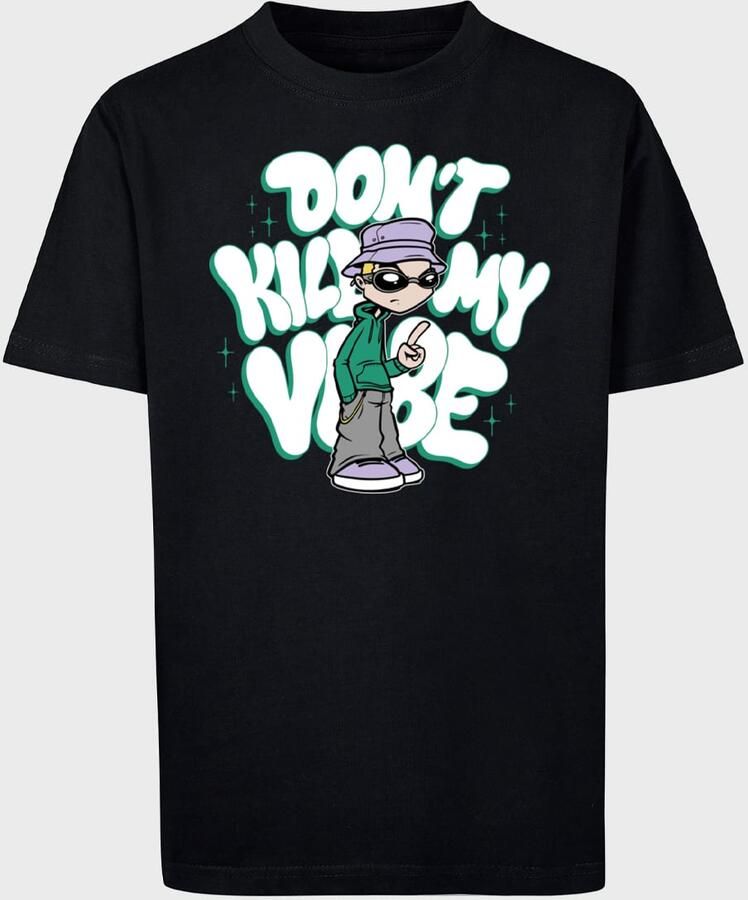 Mister Tee Kids Don't Kill My Vibe Unisex T-Shirts zwart Kleding - Foto 3