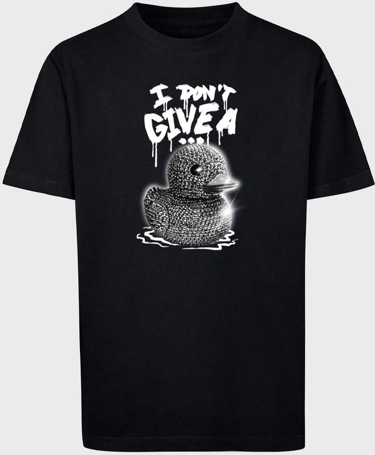 Mister Tee Kids I Don't Give A Unisex T-Shirts zwart Kleding - Foto 3