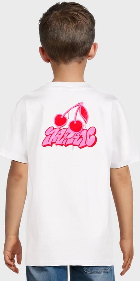 Mister Tee Kids Japan Cherries Unisex T-Shirts wit Kleding - Foto 2