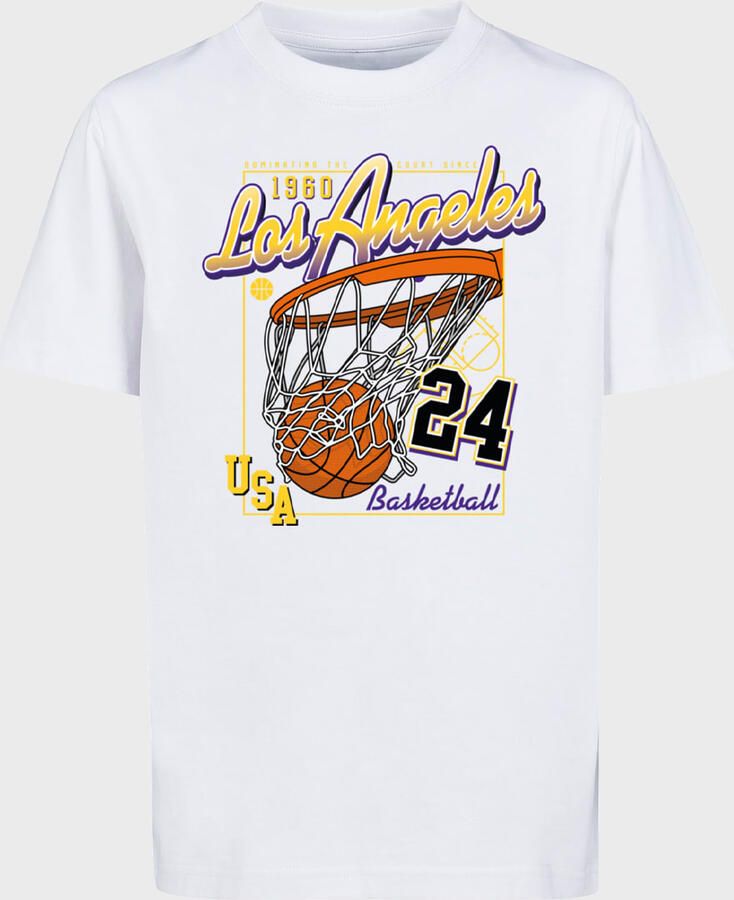 Mister Tee Kids LA Scored Tee T-Shirts in wit formaten: 134 140 - Foto 3