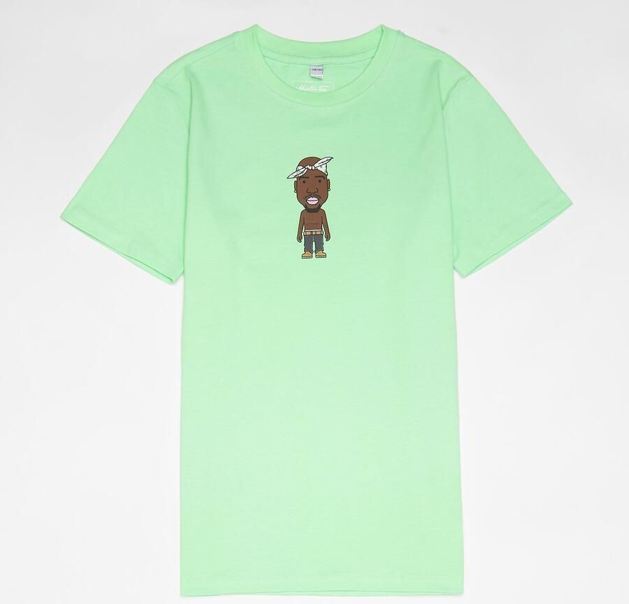 Mister Tee Kids LA Sketch Unisex T-Shirts groen Kleding - Foto 3