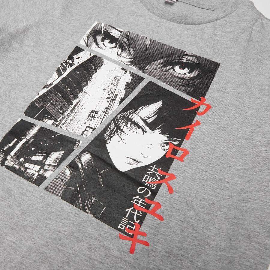 Mister Tee Kids ga Comic Unisex T-Shirts grijs Kleding