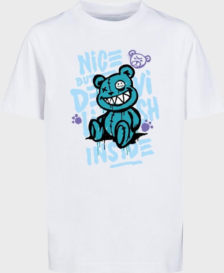 Mister Tee Kids Nice But Devilish Tee T-Shirts in wit formaten: 146 152 - Foto 3