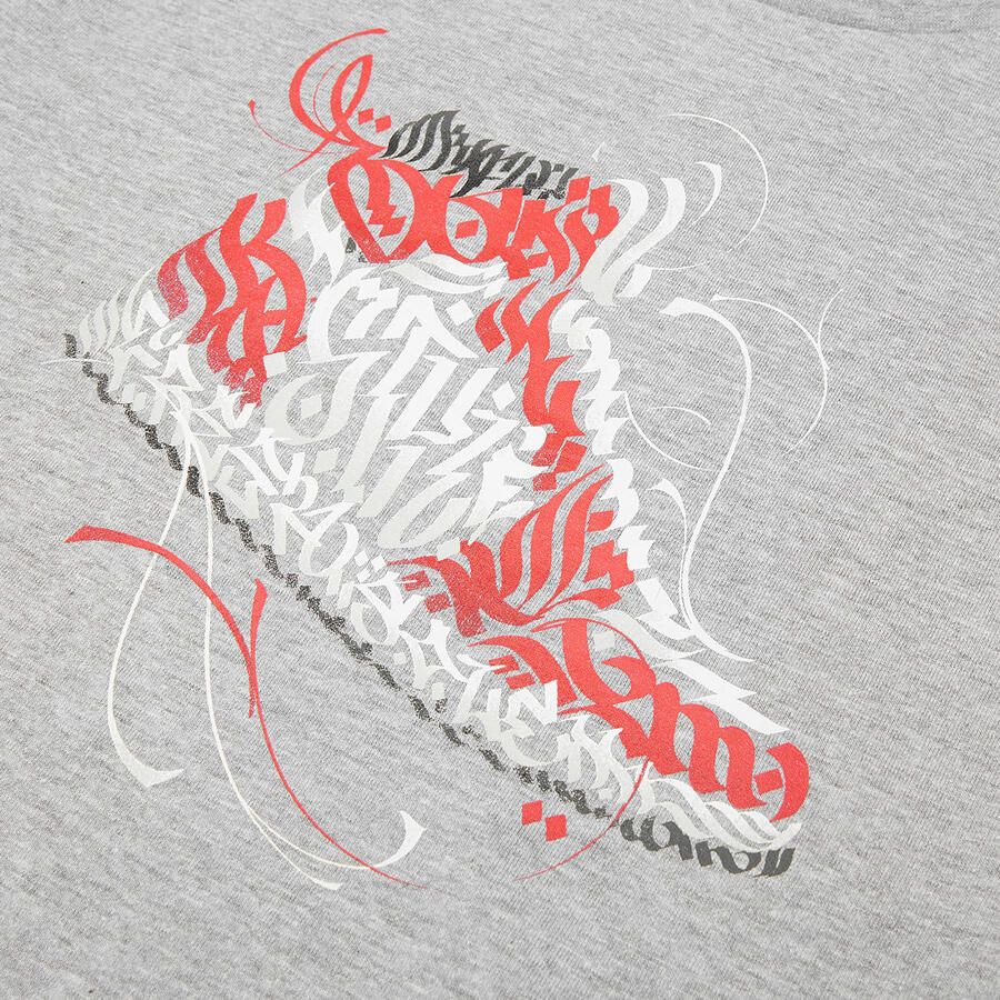 Mister Tee Kids Tagged Sneaker Unisex T-Shirts grijs Kleding