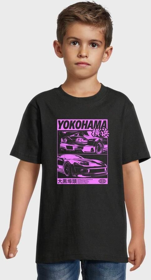 Mister Tee Kids Yokohama Race Unisex T-Shirts zwart Kleding - Foto 3