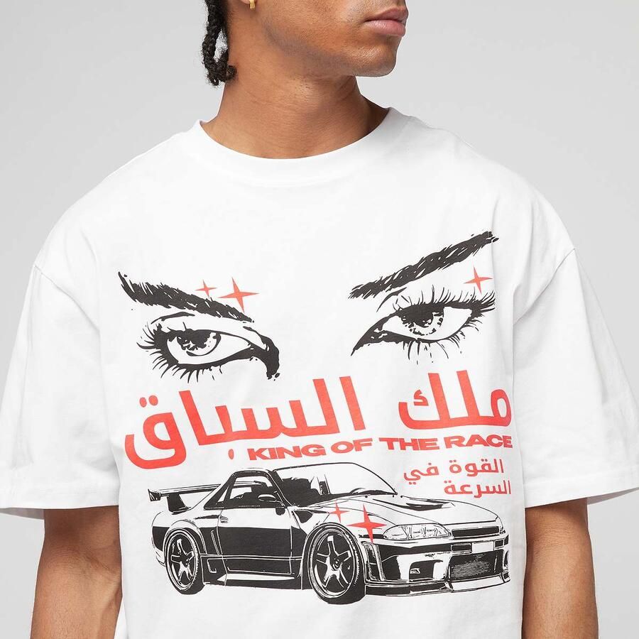 Mister tee King Of The Race Oversize Men T-Shirts & Polo's wit Maat XXL Kleding - Foto 2