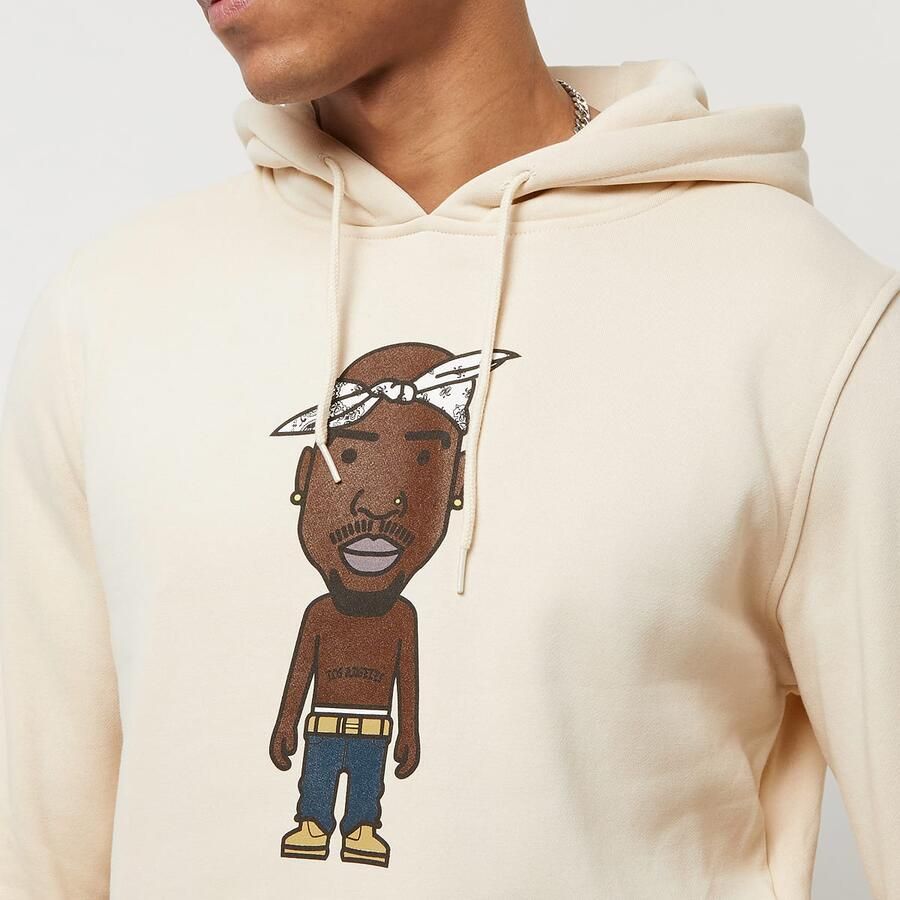 Mister tee La Sketch Hoodie Hoodies Kleding sand maat: XXL beschikbare maaten:S M L XL XS XXL