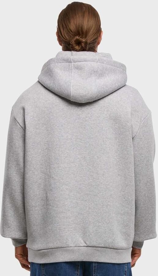 Mister tee Let's Get Physical Fluffy Hoody Men Hoodies & Sweaters grijs Maat XXL Kleding - Foto 2