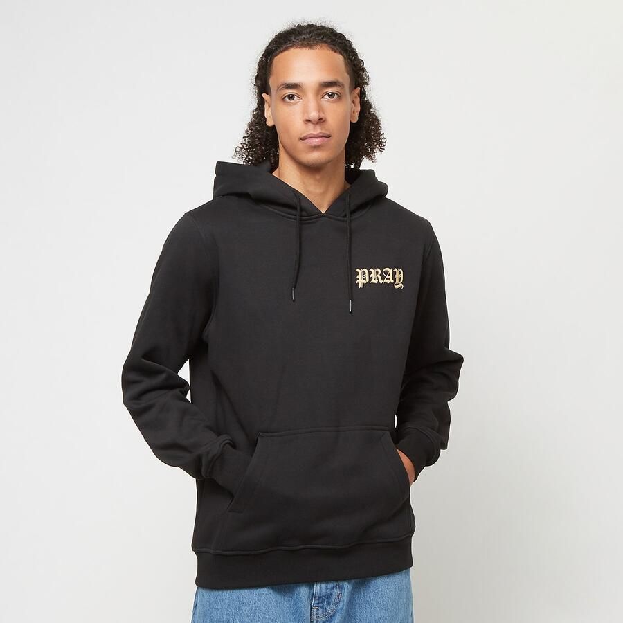 Mister tee Praying Mary Hoody Men Hoodies & Sweaters zwart Maat XS Kleding