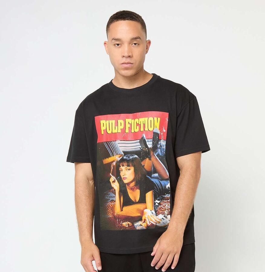 Mister tee Pulp Fiction Clean Oversize Men T-Shirts & Polo's zwart Maat XXL Kleding - Foto 3