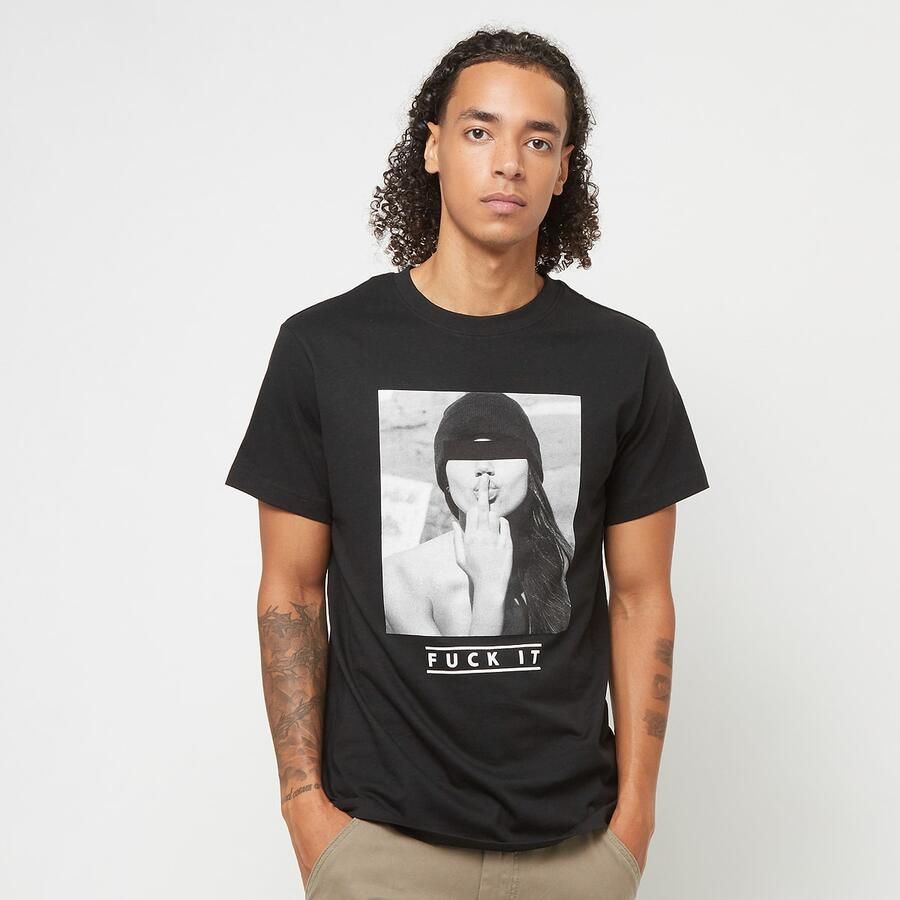 Mister tee T-shirt F#?kit T-shirts Kleding black maat: XXL beschikbare maaten:XS S M L XL XXL - Foto 3