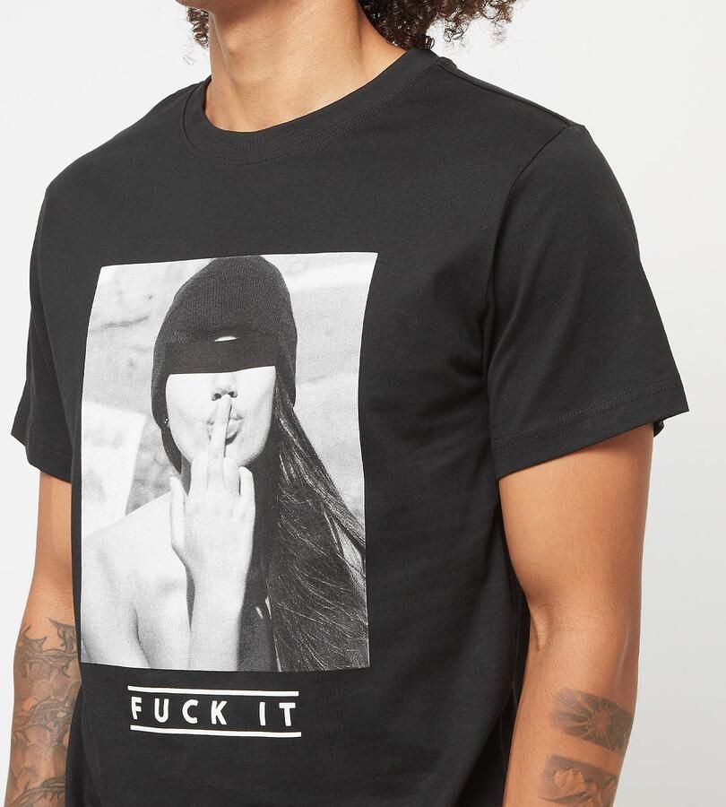 Mister tee T-shirt F#?kit T-shirts Kleding black maat: XXL beschikbare maaten:XS S M L XL XXL - Foto 2