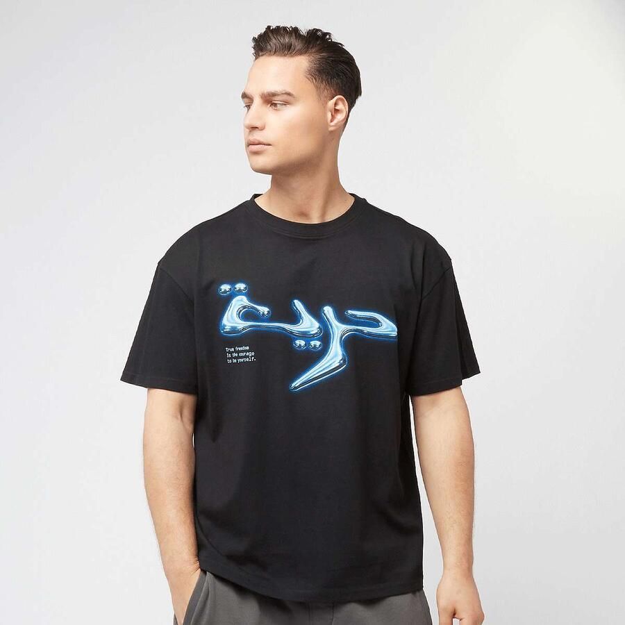 Mister tee True Freedom Chrome Oversize Men T-Shirts & Polo's zwart Maat XXL Kleding - Foto 2
