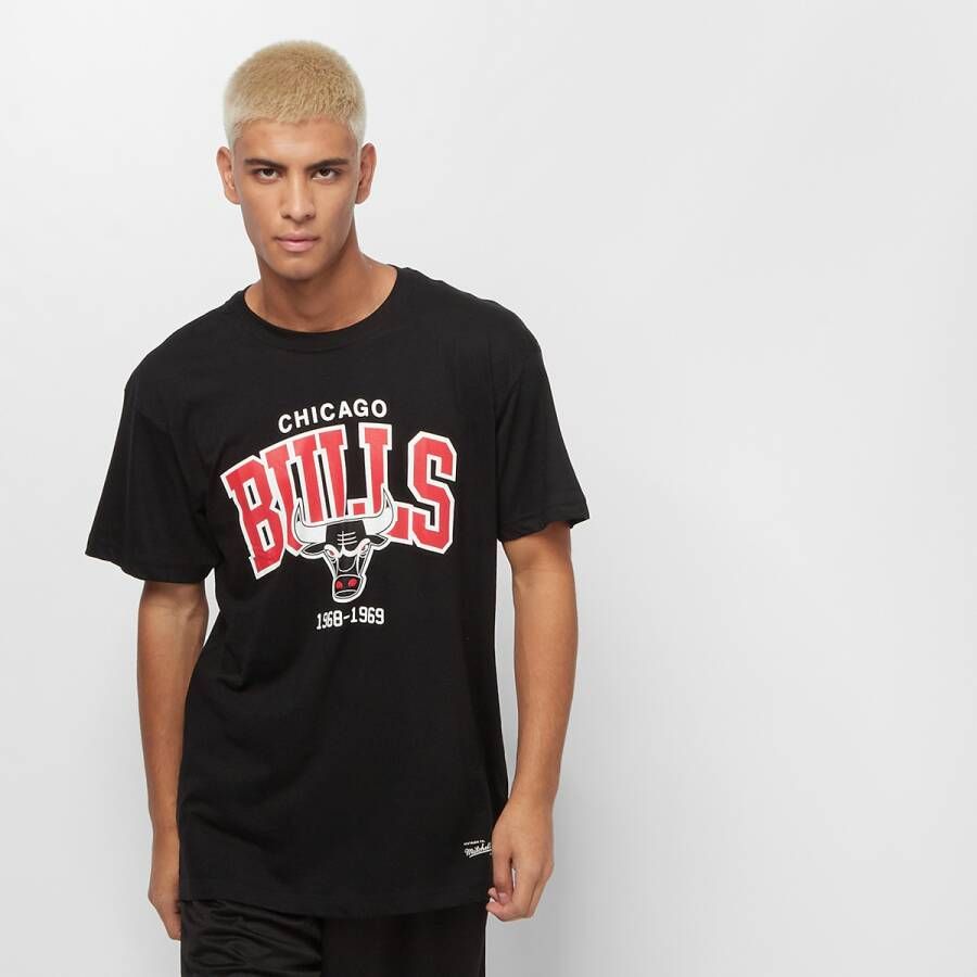 Mitchell & Ness Nba Chicago Bulls Table Top T-shirts Kleding black maat: M beschikbare maaten:S M L XL