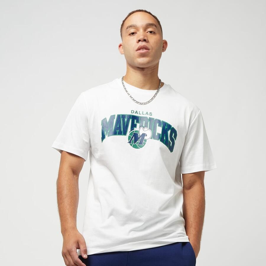Mitchell & Ness Table Top Tee Hwc Dallas Mavericks T-shirts Kleding white maat: L beschikbare maaten:S L - Foto 3