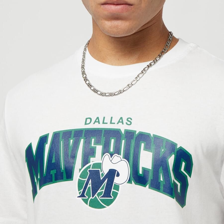 Mitchell & Ness Table Top Tee Hwc Dallas Mavericks T-shirts Kleding white maat: L beschikbare maaten:S L