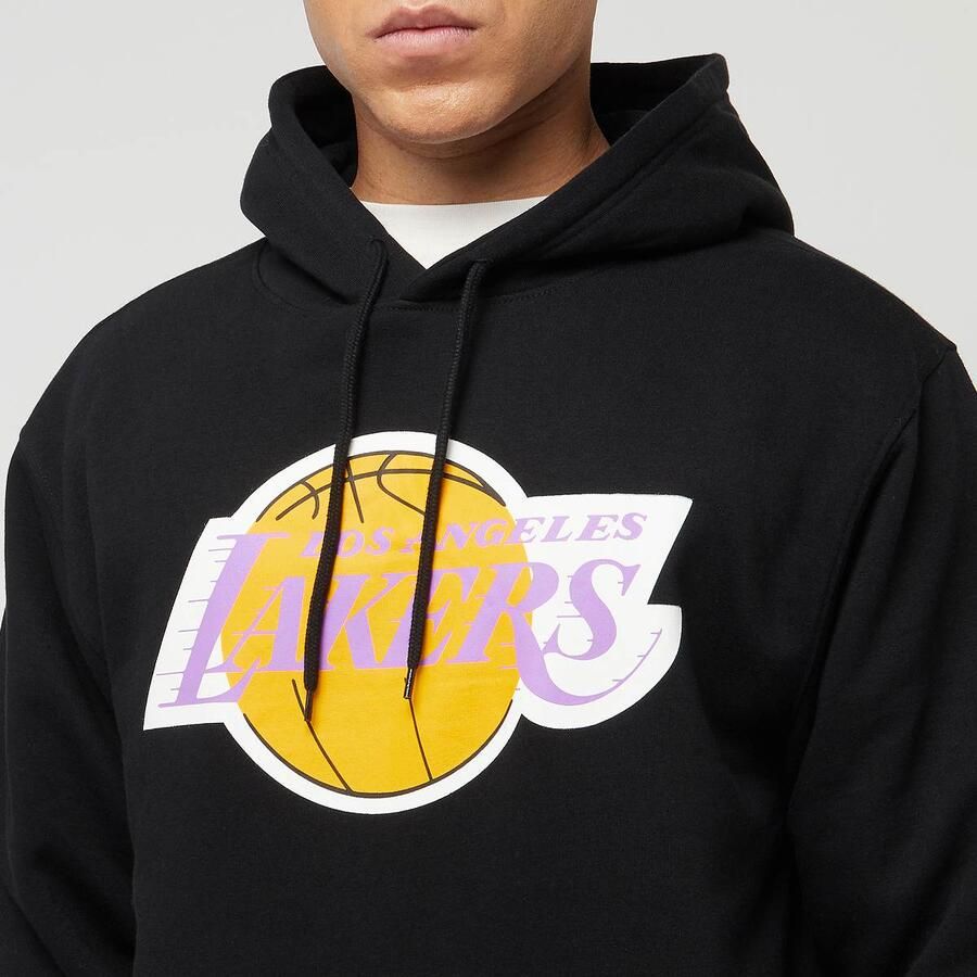 Mitchell & Ness NBA Los Angeles Lakers Logo Hoody Men Hoodies Sweaters zwart Maat XL Kleding - Foto 2