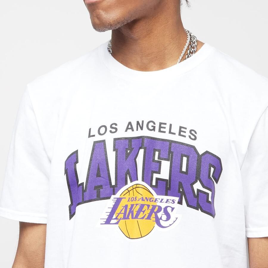 Mitchell & Ness Nba Los Angeles Lakers Table Top T-shirts Kleding white maat: S beschikbare maaten:S M L XL - Foto 2