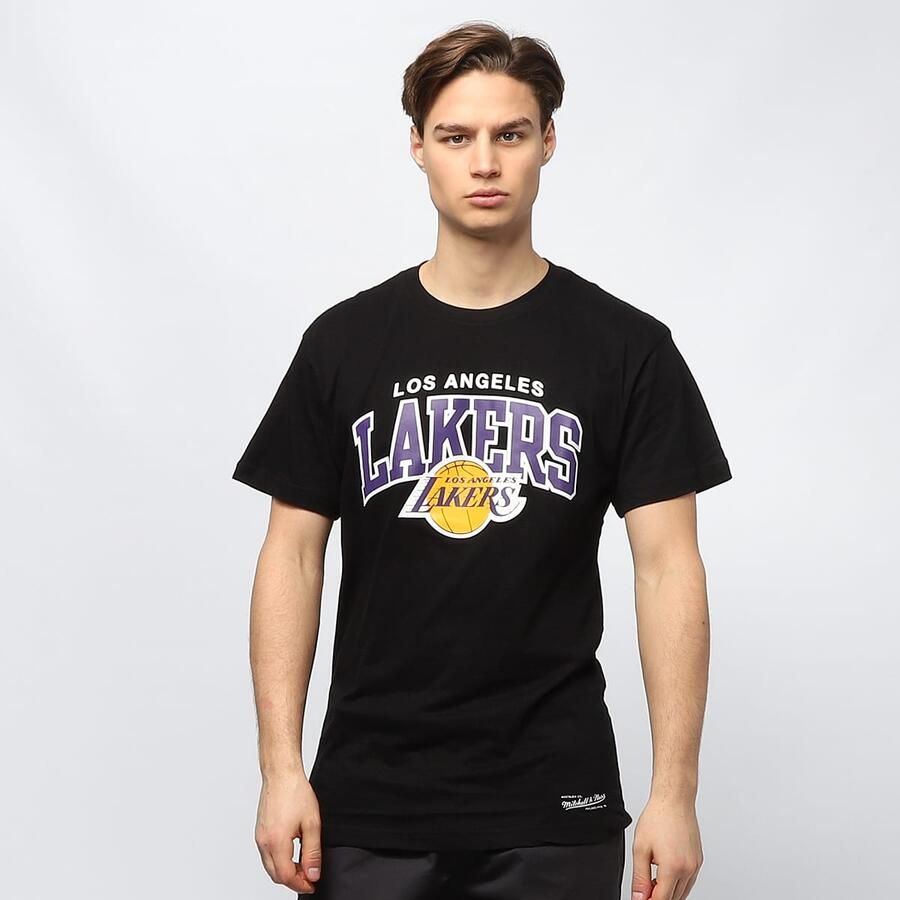 Mitchell & Ness Nba Lo Angeles Lakers Table Top T-shirts Kleding black maat: XL beschikbare maaten:S M L XL - Foto 3