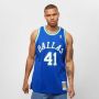 Mitchell & Ness Nba Swingman Jersey Dallas Mavericks 1998-99 Dirk Nowitzki Jersey's Kleding royal maat: M beschikbare maaten:S M - Thumbnail 1
