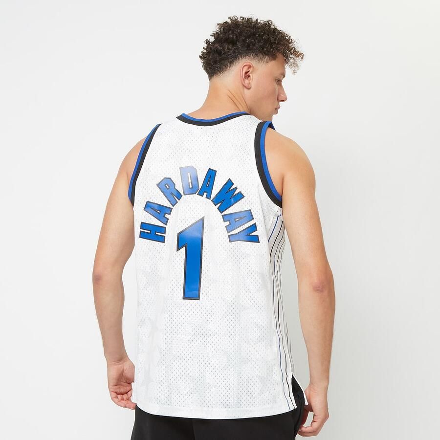 Mitchell & Ness NBA Swingman Jersey 98 Orlando Magic Anfernee Hardaway Men Jersey's wit Maat S Kleding