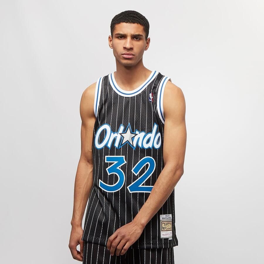 Mitchell & Ness NBA Swingman Orlando Magic Shaquille O'Neal Men Jersey's zwart Maat XL Kleding - Foto 3