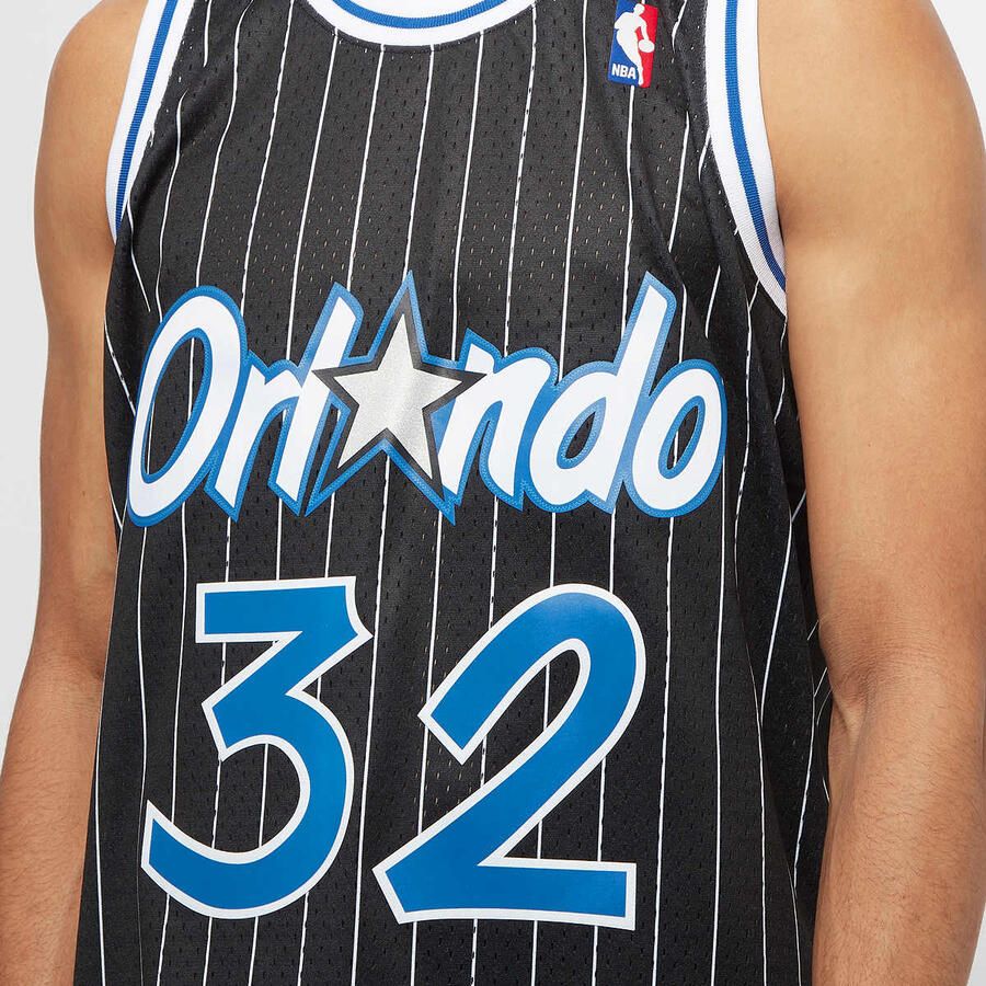 Mitchell & Ness NBA Swingman Orlando Magic Shaquille O'Neal Men Jersey's zwart Maat XL Kleding - Foto 2