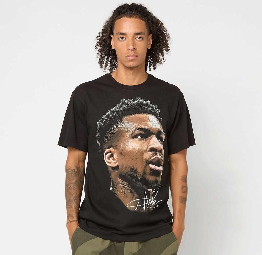 Mitchell & Ness NBPA Real Big Face Tee Giannis Antetokounmpo Men T-Shirts Polo's zwart Maat XL Kleding - Foto 3