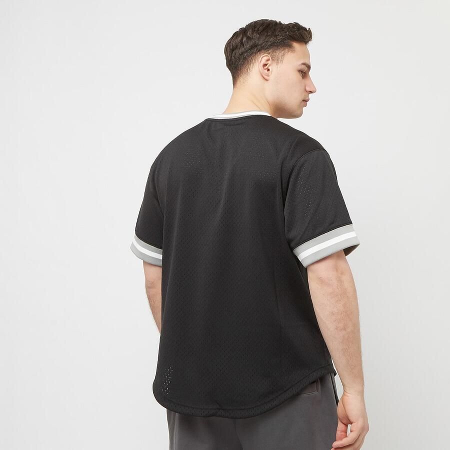 Mitchell & Ness NFL Fashion Mesh V-Neck Oakland Raiders Men Jersey's zwart Maat S Kleding