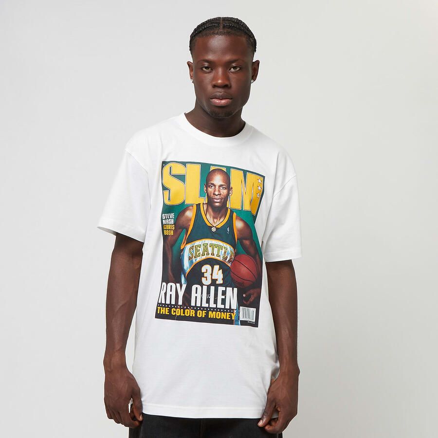 Mitchell & Ness Slam Cover Tee Seattle Supersonics Men T-Shirts Polo's wit Maat M Kleding - Foto 3