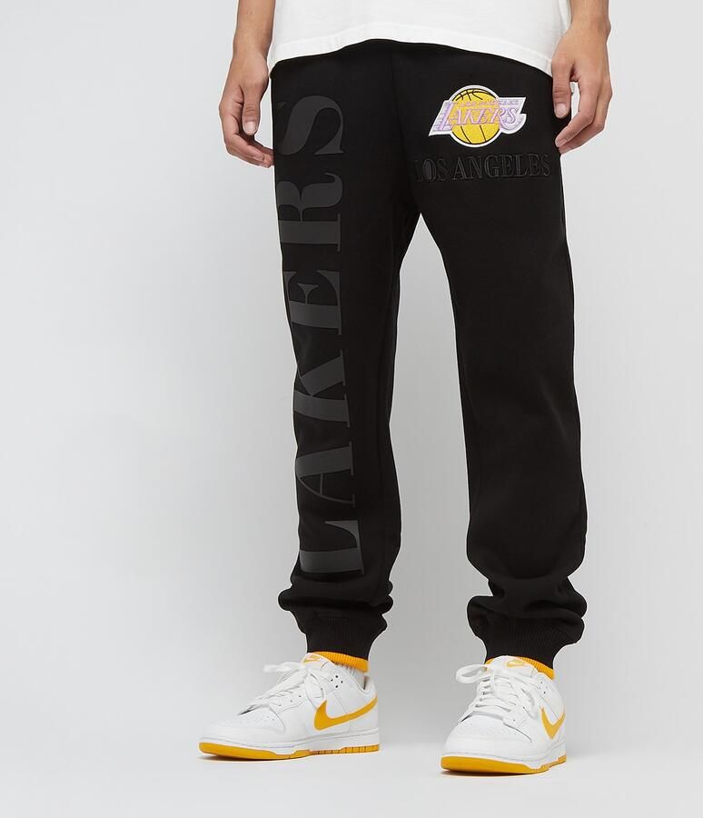 Mitchell & Ness Team OG 3.0 Fleece Jogger Los Angeles Lakers Men Trainingsbroeken zwart Maat S Kleding - Foto 3