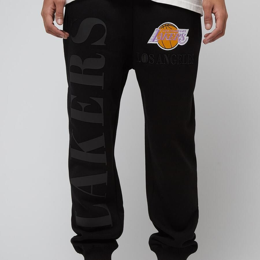 Mitchell & Ness Team OG 3.0 Fleece Jogger Los Angeles Lakers Men Trainingsbroeken zwart Maat S Kleding